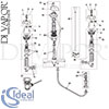 Ideal Standard Reprise Bidet Mixer Spare Parts